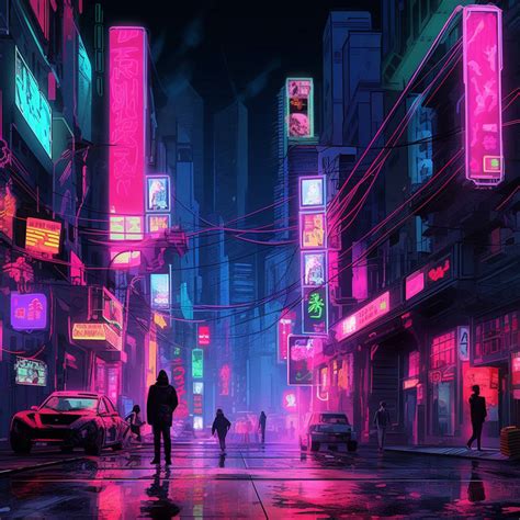 Neon city by Akvaarium on DeviantArt