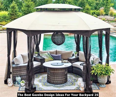 The Best Gazebo Design Ideas For Your Backyard - PIMPHOMEE