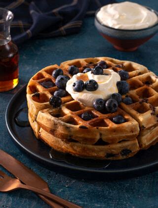 Blueberry Waffles - Blueberry.org