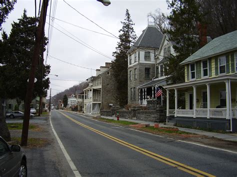 Historic buildings in Port Deposit, Maryland image - Free stock photo ...