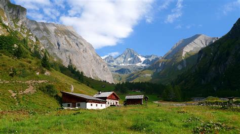 Download Nature Austria House Alps Mountain Photography Landscape 4k ...