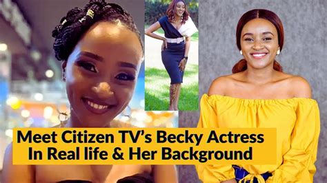 MEET CITIZEN TV'S BECKY ACTRESS IN REAL LIFE, HER BACKGROUND, AND HOW SHE STARTED HER CAREER😍 ...