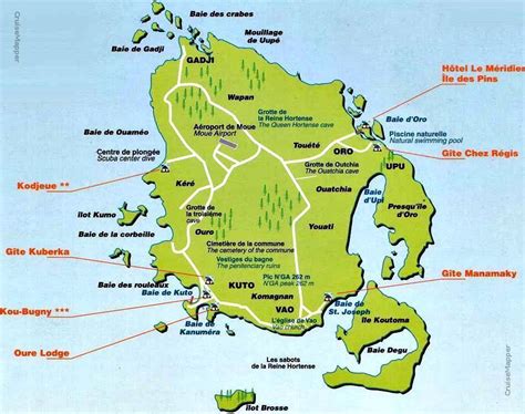 Isle of Pines (New Caledonia) cruise port schedule | CruiseMapper