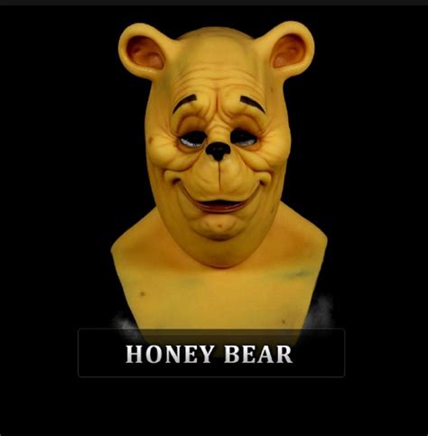 Winnie the Pooh: Blood and Honey Mask Offers Close-Up of Monstrous Pooh Bear