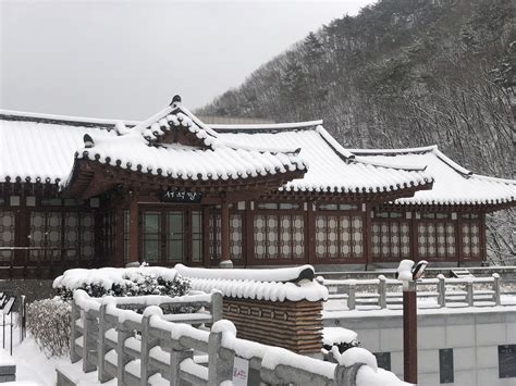 Temple in the Snow - Gwangju News