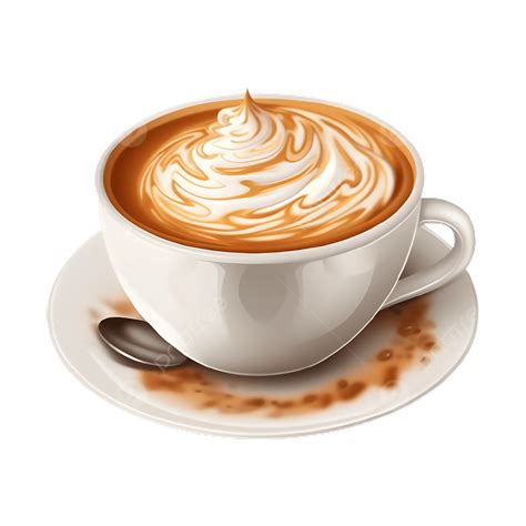 Coffee Cappuccino Illustration, Coffee, Cappuccino, Drink PNG ...