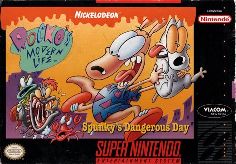 Rocko's Modern Life: Spunky's Dangerous Day credits (SNES, 1994) - MobyGames