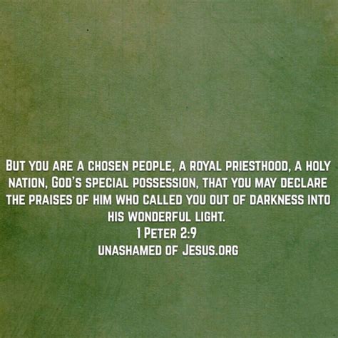 Chosen People | Unashamed of Jesus