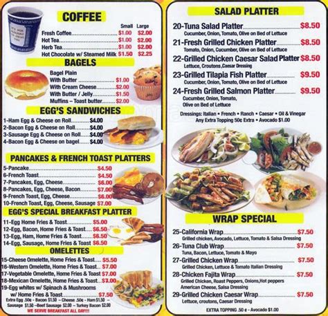 Karied's Deli Cafe Menu, Menu for Karied's Deli Cafe, Belmont, New York ...