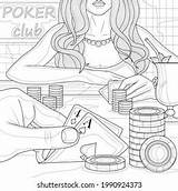 4449 Casino Black And White Drawing Images Stock Photos & Vectors  sketch template