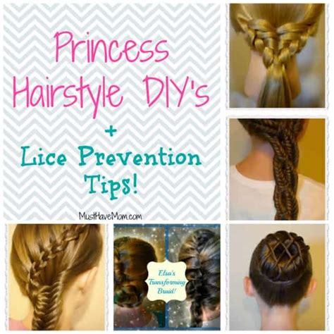 Princess Hairstyle DIY + Lice Prevention Tips!