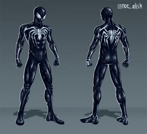 the amazing spider - man concept art is here to be drawn in photoshopped