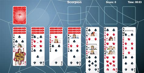 Spider solitaire online free: Play Spider solitaire online