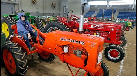 Antique Tractor Show at the Pennsylvania Farm Show 2023 - YouTube