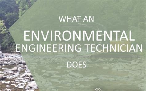 What Does an Environmental Engineering Technician Do? | Top Trade School