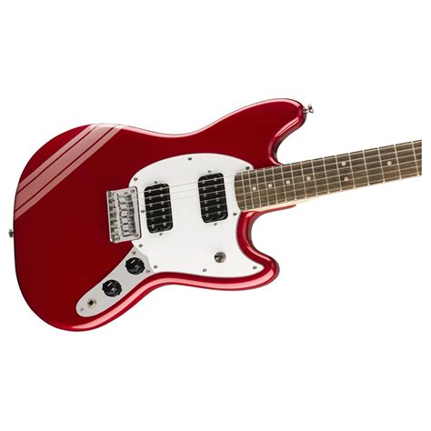 DISC Squier Bullet Competition Mustang HH, Competition Red at Gear4music