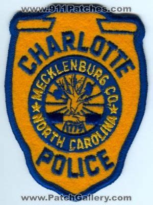 North Carolina - Charlotte Police (North Carolina) - PatchGallery.com Online Virtual Patch ...