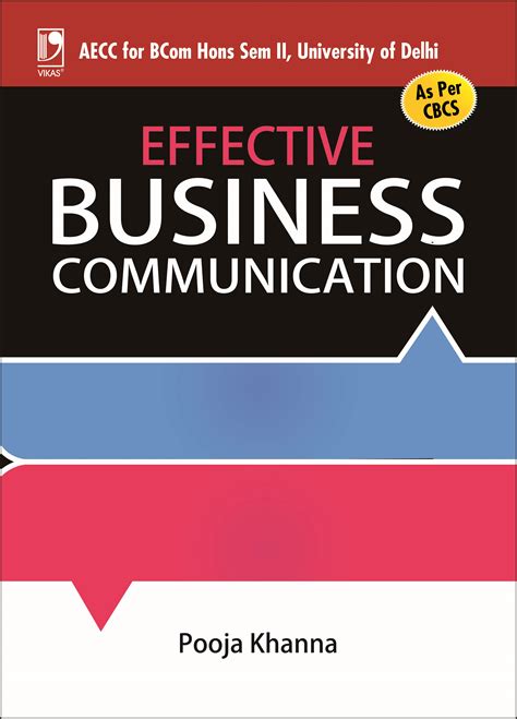 EFFECTIVE BUSINESS COMMUNICATION By POOJA KHANNA