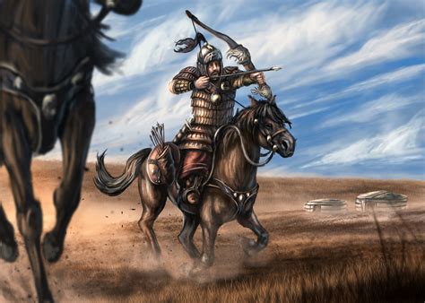 ArtStation - mongol horse archer