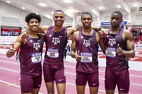 Texas A&M Track & Field/Cross Country on Twitter: "Aggie men win sixth SEC Indoor 4x400 relay ...