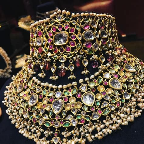 Ancient Indian jewellery re-born in the fecund imagination of @sabyasachiofficial #sabyasachi ...