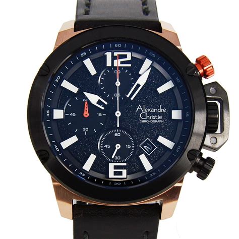 Chronograph-Divers.com - Alexandre Christie Chronograph Mens Watch ...