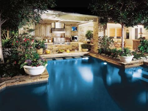 Dreamy Pool Design Ideas | Outdoor kitchen design, Outdoor remodel, Outdoor rooms