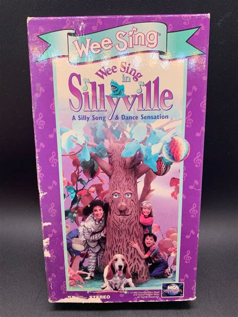 Vintage Wee Sing VHS Tapes Sillyville Big Rock Candy - Etsy