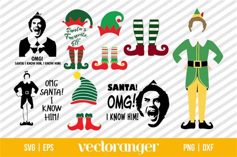 Buddy The Elf SVG Bundle | Vectoranger