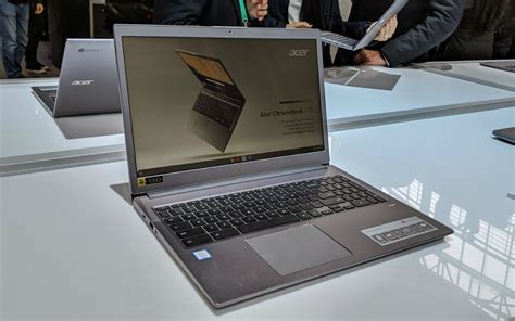 Acer Chromebook 715 Is Aluminum, First With Fingerprint Reader and Numpad | Laptop Mag