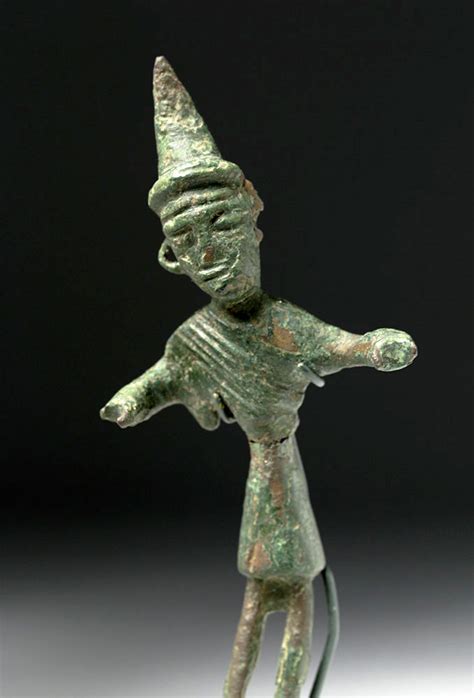 Sold Price: Near Eastern Bronze Statue of Baal - April 3, 0117 7:00 AM MDT