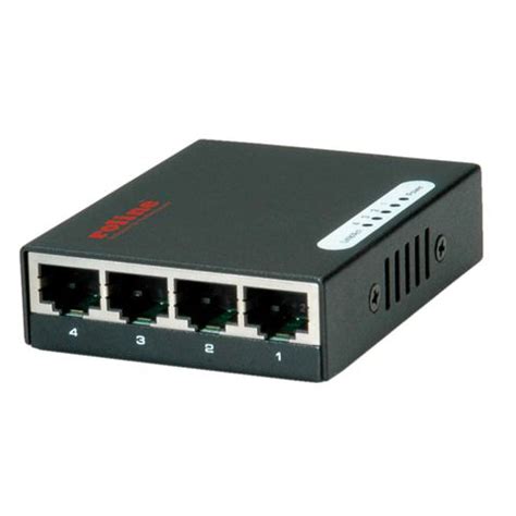 ROLINE Gigabit Ethernet Switch, Pocket, 4 Ports - SECOMP International AG