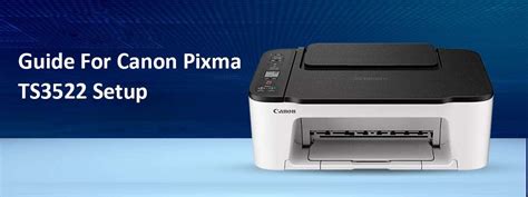 A Complete Guide for Canon Pixma TS3522 Setup (+1–855–201–8071) | by ...