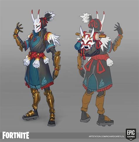 ArtStation - Fortnite Skins #1, RICH CAREY 🦎 | Fantasy character design, Character art ...