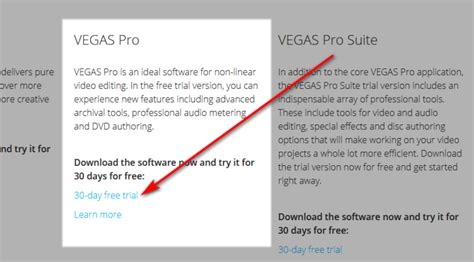 Vegas Pro Free Trial Download (Mac/Windows 10, 7) » Trial Software