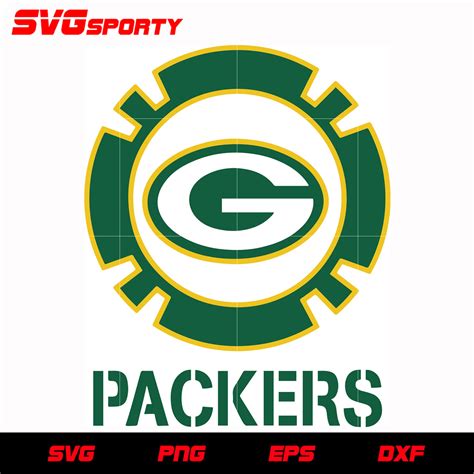 Green Bay Packers Circle Logo 4 svg, nfl svg, eps, dxf, png, digital f – SVG Sporty