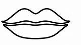 Lips Coloring Pages To Print  Free Printable sketch template