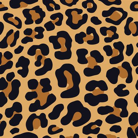 Tiger skin abstract seamless pattern. Wild animal Tiger brown spots for fashion print design ...