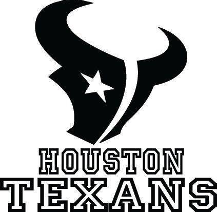 Houston Texans Football Logo & Name Custom Vinyl by VinylGrafix ...