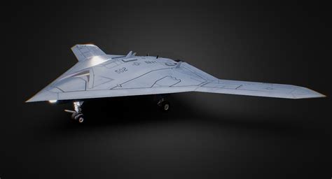 Northrop Grumman X-47B - DownloadFree3D.com