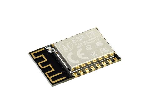 ESP-12F, WiFi Module Based on ESP8266, Built-in 32Mbit Flash, SMD22 Package