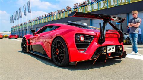 1200HP Zenvo TSR-S | Active Aero Wing on Track, Flames , Accelerations - YouTube