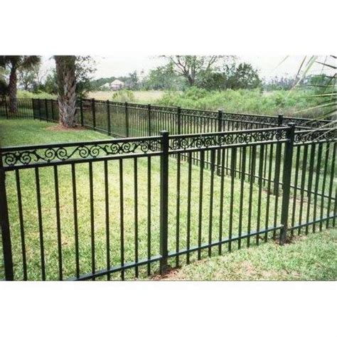 Metal Garden Fence - Garden Design Ideas