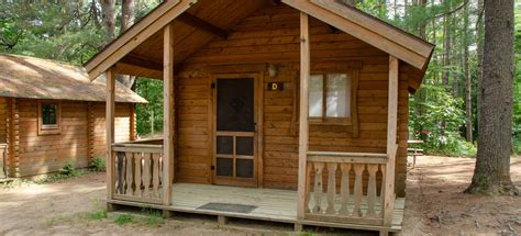 Camping Cabin (No Bathroom) Pictures - Lebanon KOA Holiday on Salmon Falls River Campground ...