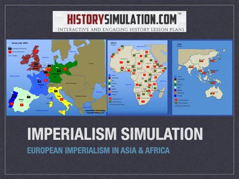 European Imperialism Map Activity Simulation | Teaching Resources