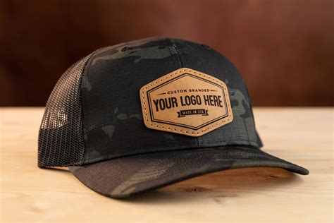 Richardson 862 | Custom Camo Trucker Hat | C Richards Leather – C ...