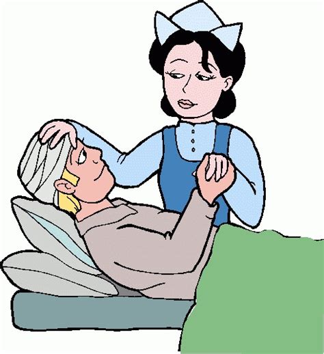 Images Nurse Taking Care Of Patient Cartoon - ClipArt Best