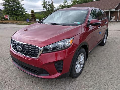 New 2020 Kia Sorento LX in Passion Red | Greensburg, PA | #K04140