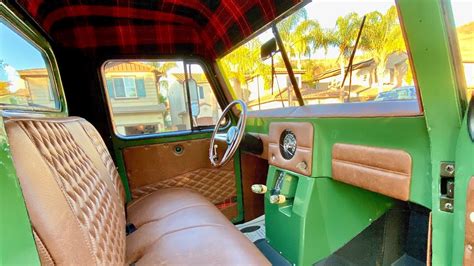 Willys Jeep Truck Interior