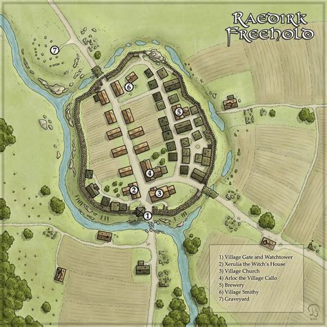 Raedirk Freehold by Ashlerb | Fantasy city map, Fantasy world map ...